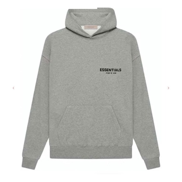 Fear of God Essentials Other - Fear of God‎ Essentials Hoodie Dark Oatmeal Size Medium New With Tags
